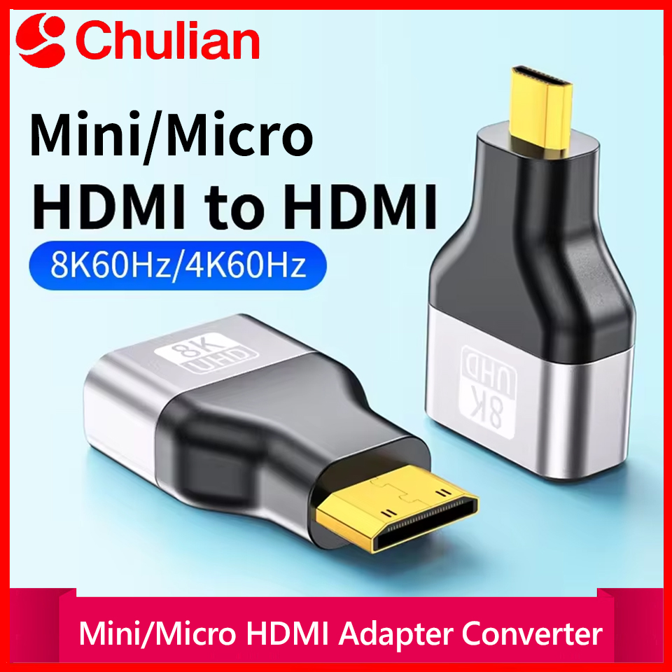 Hdmi Adapter Tablet - 8K @ 60Hz Mini Mikro HDMI