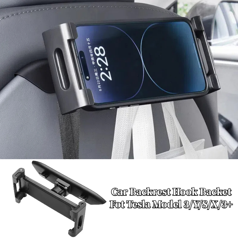 Tesla Tablet Accessories - Araba Koltuğu Arka Kancalar Tesla Modeli