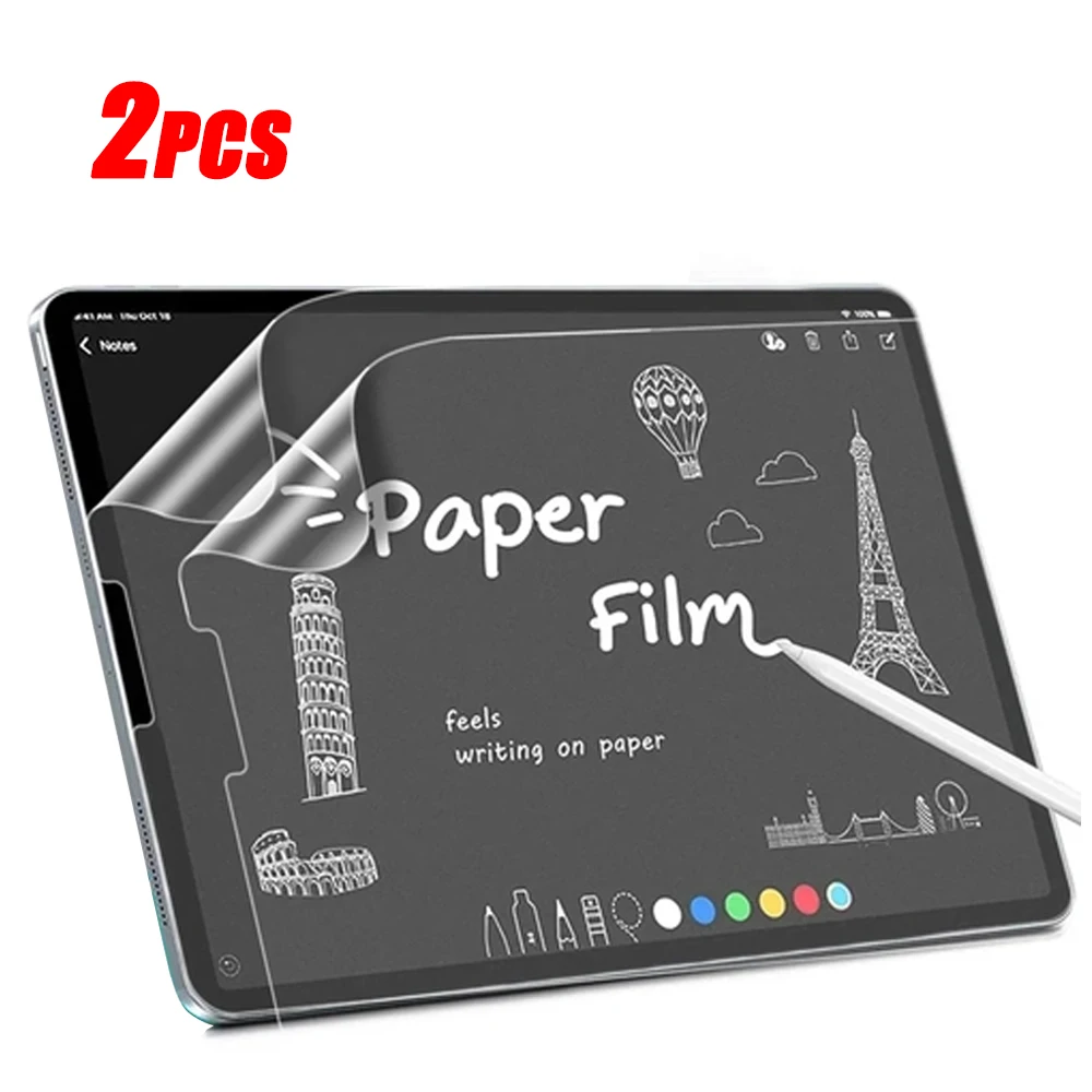 Tablet Accessories Lenovo - 2 Adet Kağıt Gibi Mat Film