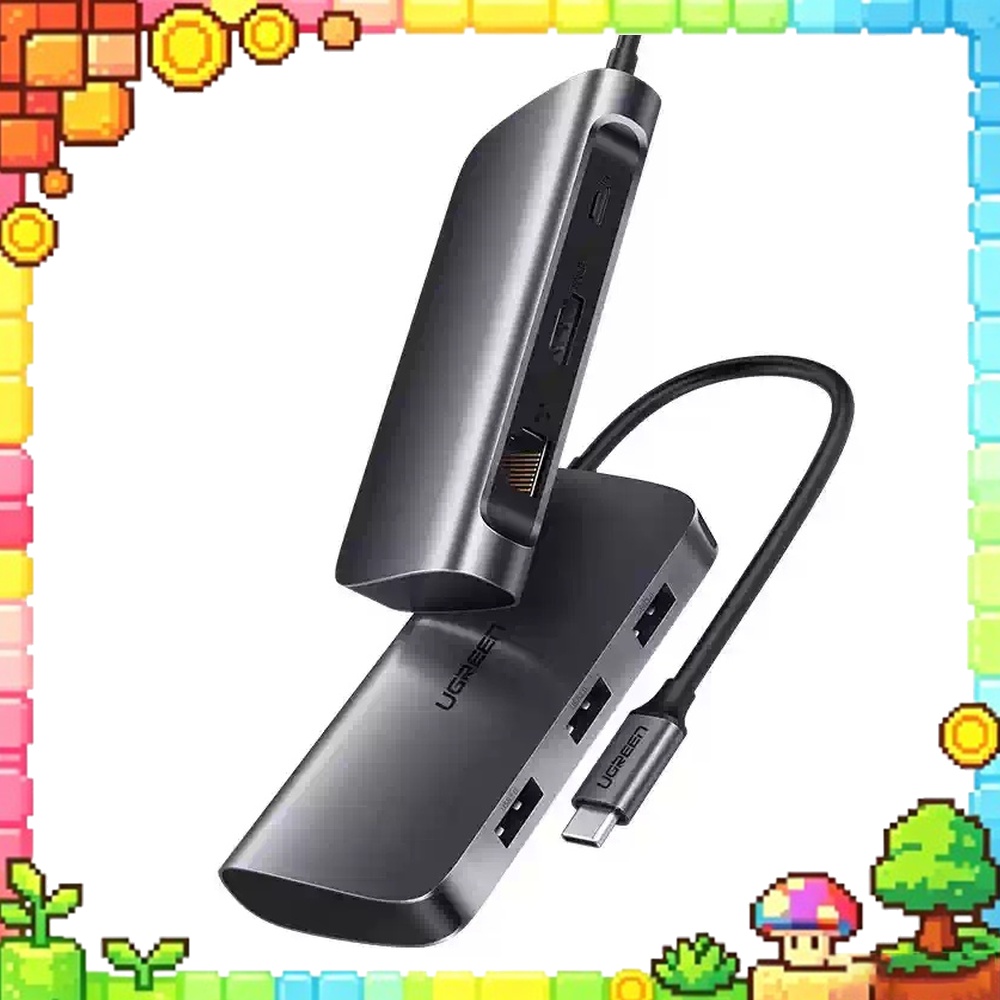 Hdmi Adapter Tablet - UGREEN 50771 6'sı 1 Arada USB