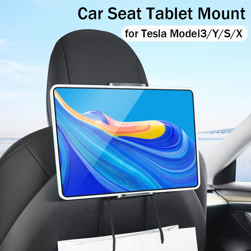 Tesla Tablet Accessories - Arka Koltuk Tablet Tutucu Telefon Desteği