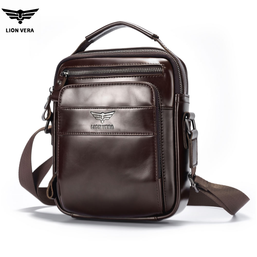 Tablet Shoulder Bag - LION VERA Erkek Hakiki Deri Omuz