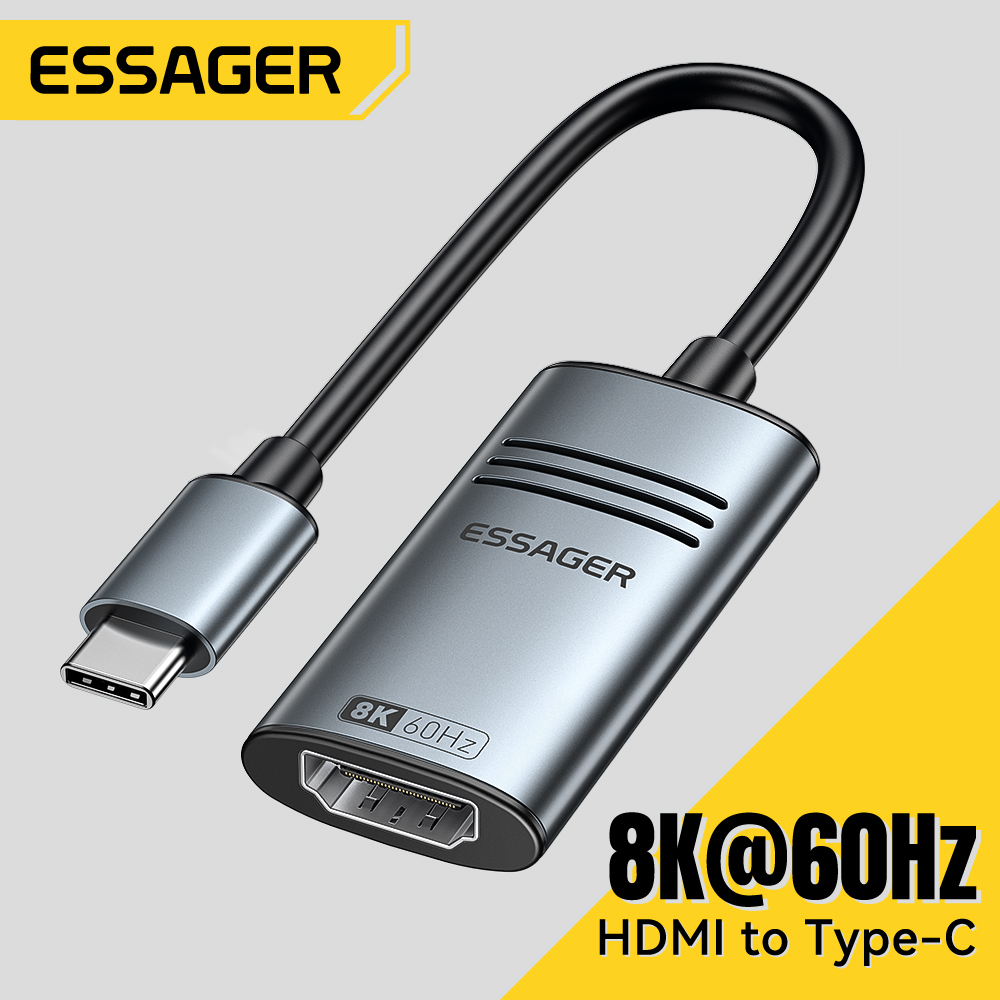 Hdmi Adapter Tablet - Essager HDMI USB Tip C Adaptörü