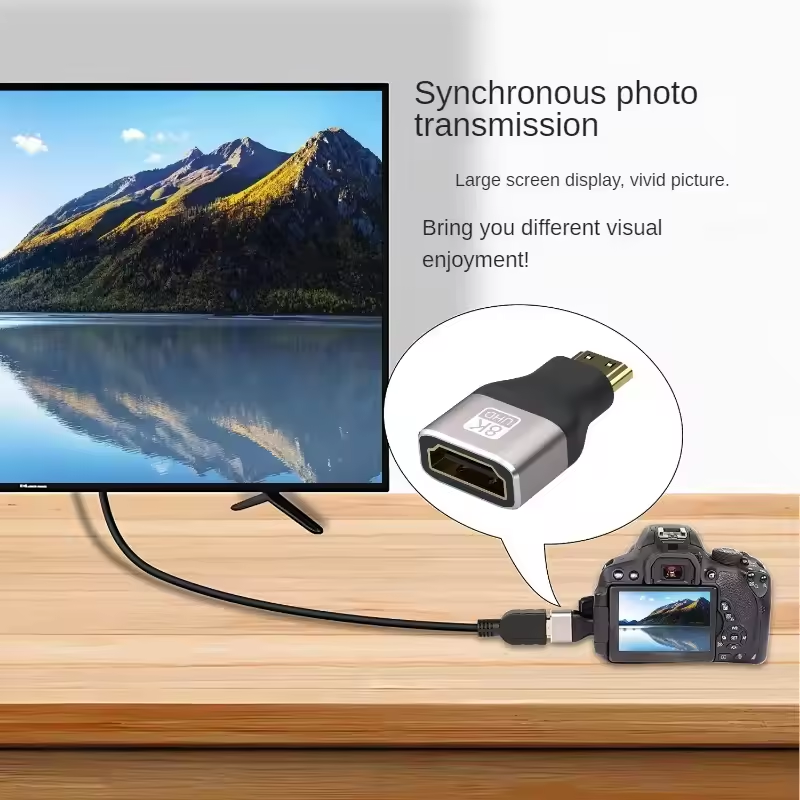 8K @ 60Hz Mini Mikro HDMI uyum - Hdmi Adapter Tablet incelemesi ve fiyatı