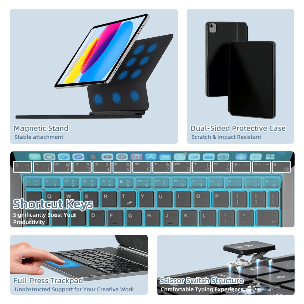 2026 iPad 10 11. Nesil için Bl - Magnetic Case Smart incelemesi ve fiyatı