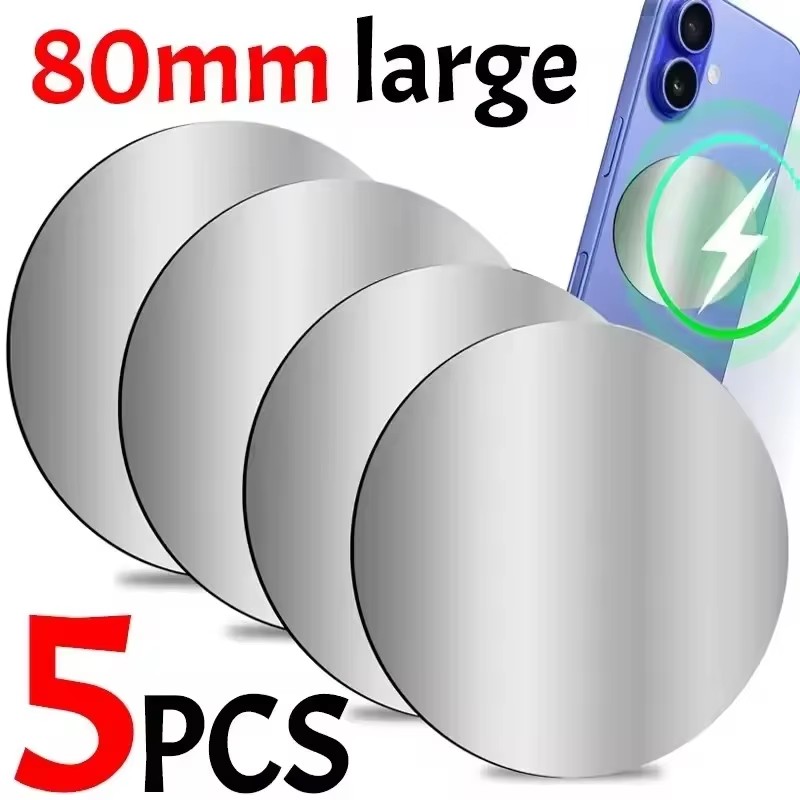 1-5 adet 8CM manyetik Metal pl - Tablet Accessories Must Have incelemesi ve fiyatı