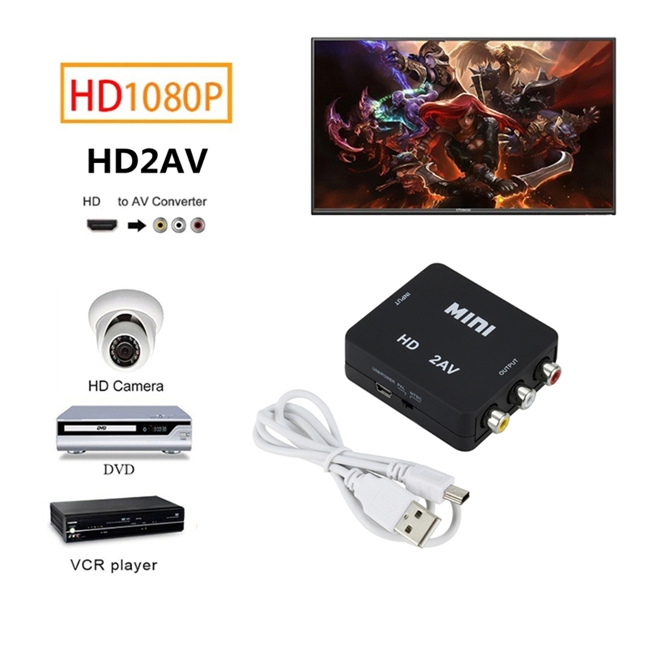 HDMI uyumlu AV RCA Dönüştürücü - Hdmi Adapter Tablet incelemesi ve fiyatı