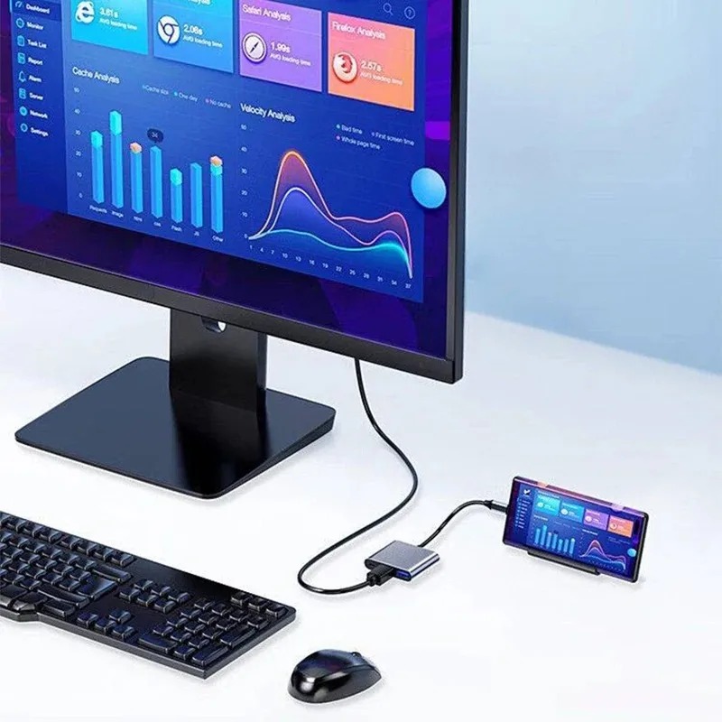 USB C HUB 3in1 Tip C 3.0 - HDM - Hdmi Adapter Tablet incelemesi ve fiyatı