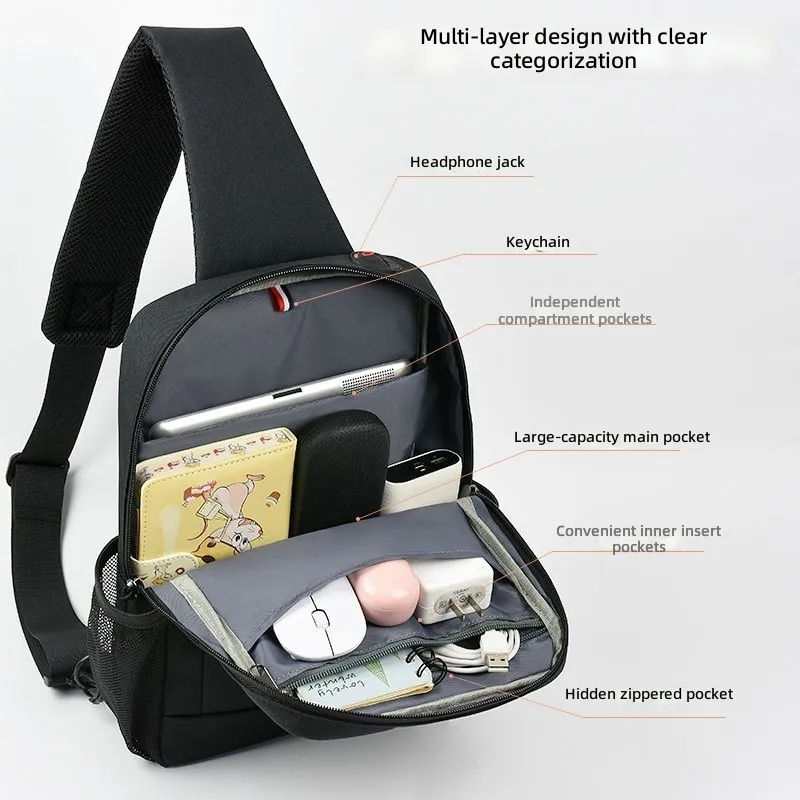 Erkekler için Büyük Kapasiteli - Tablet Shoulder Bag incelemesi ve fiyatı