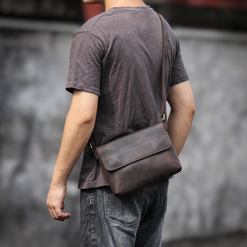 GURO Vintage hakiki deri omuzd - Tablet Shoulder Bag incelemesi ve fiyatı