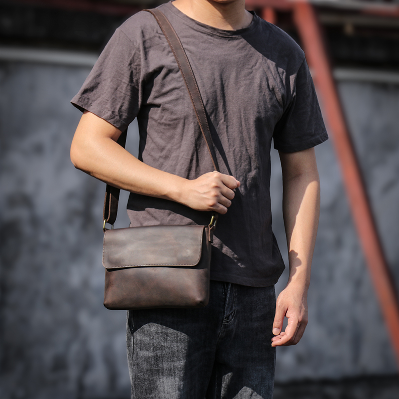 GURO Vintage hakiki deri omuzd - Tablet Shoulder Bag incelemesi ve fiyatı