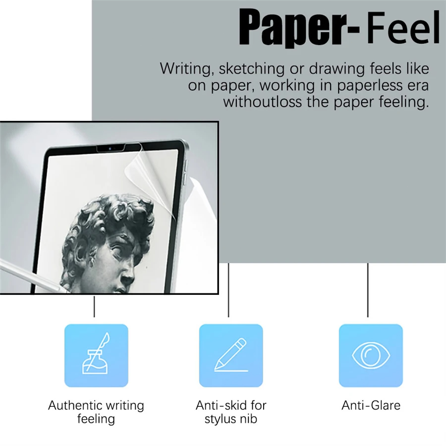 3 adet kağıt hissediyorum ekra - Tablet Accessories Lenovo incelemesi ve fiyatı